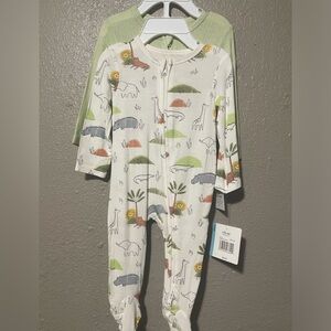 Little me Bamboo footies (2)